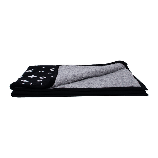 Ozzy Knit And Sherpa Blanket