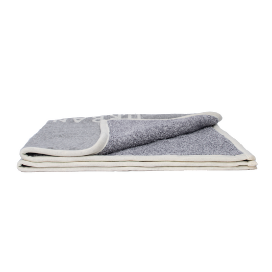 Max Knit And Sherpa Blanket