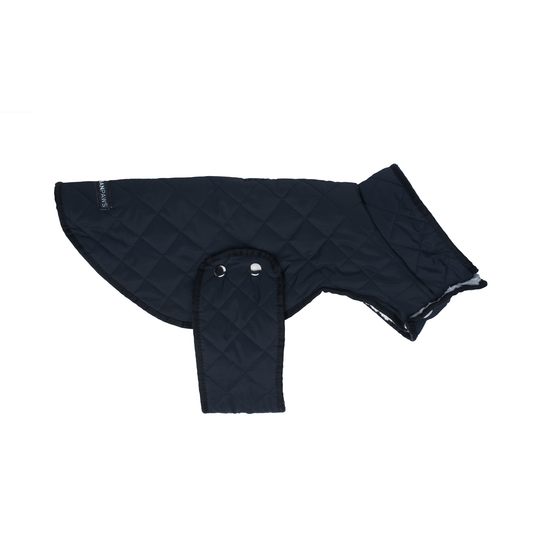 Giles Puffer Black - Dog Jackets - Urbanpaws