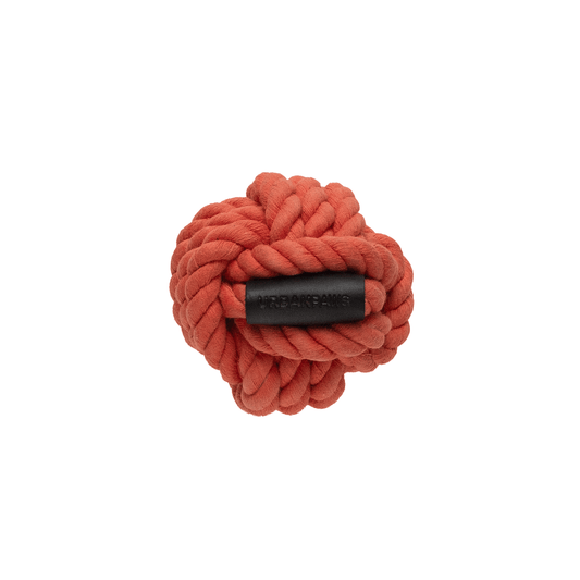 Rope Ball - Coral - Dog Ball - Urbanpaws