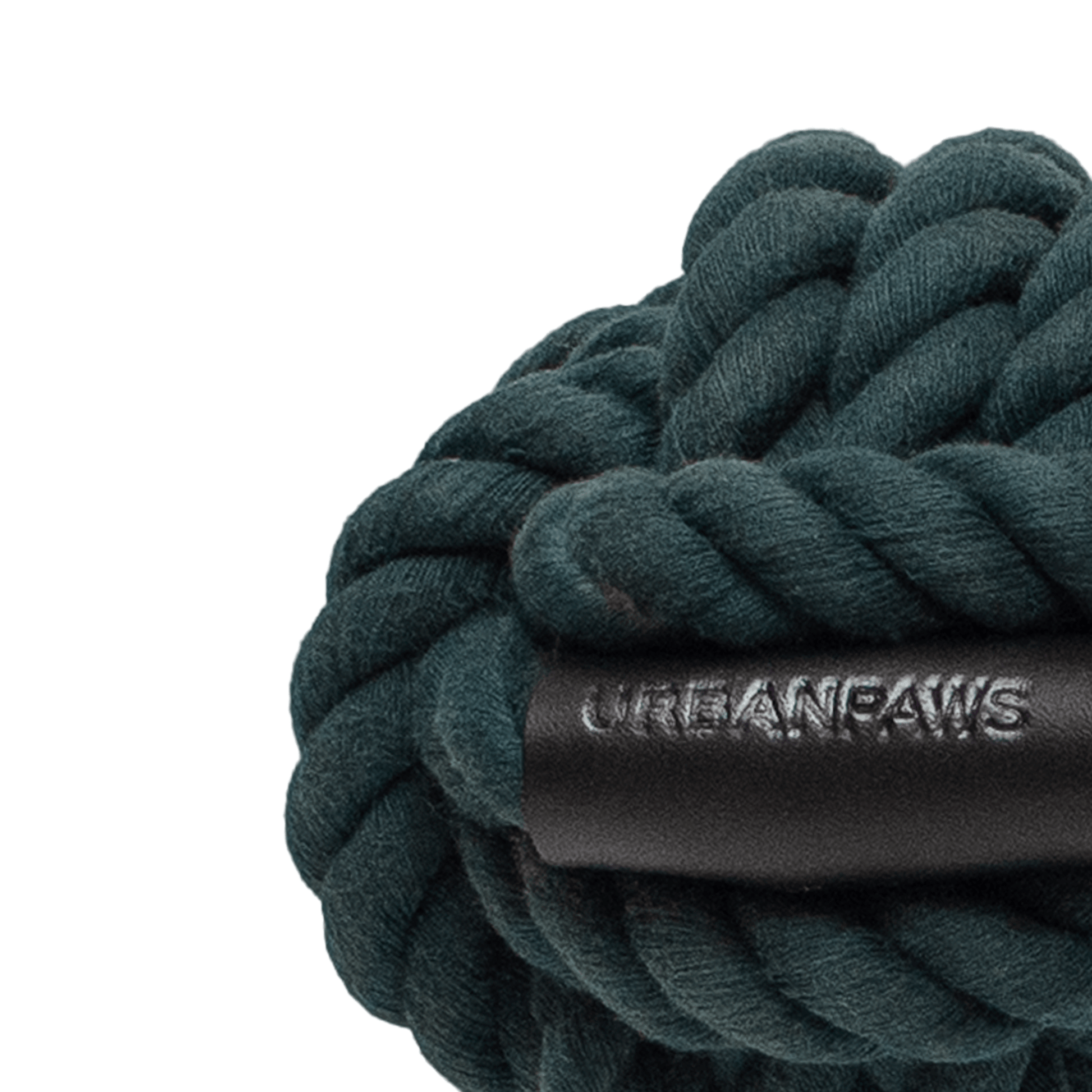 Rope Ball - Teal - Dog Ball - Urbanpaws