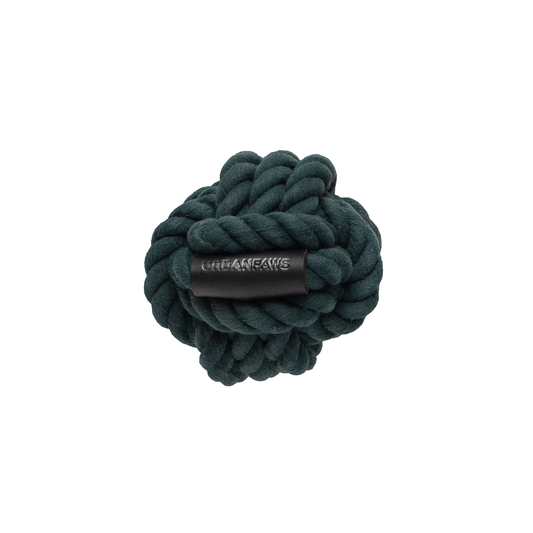 Rope Ball - Teal - Dog Ball - Urbanpaws