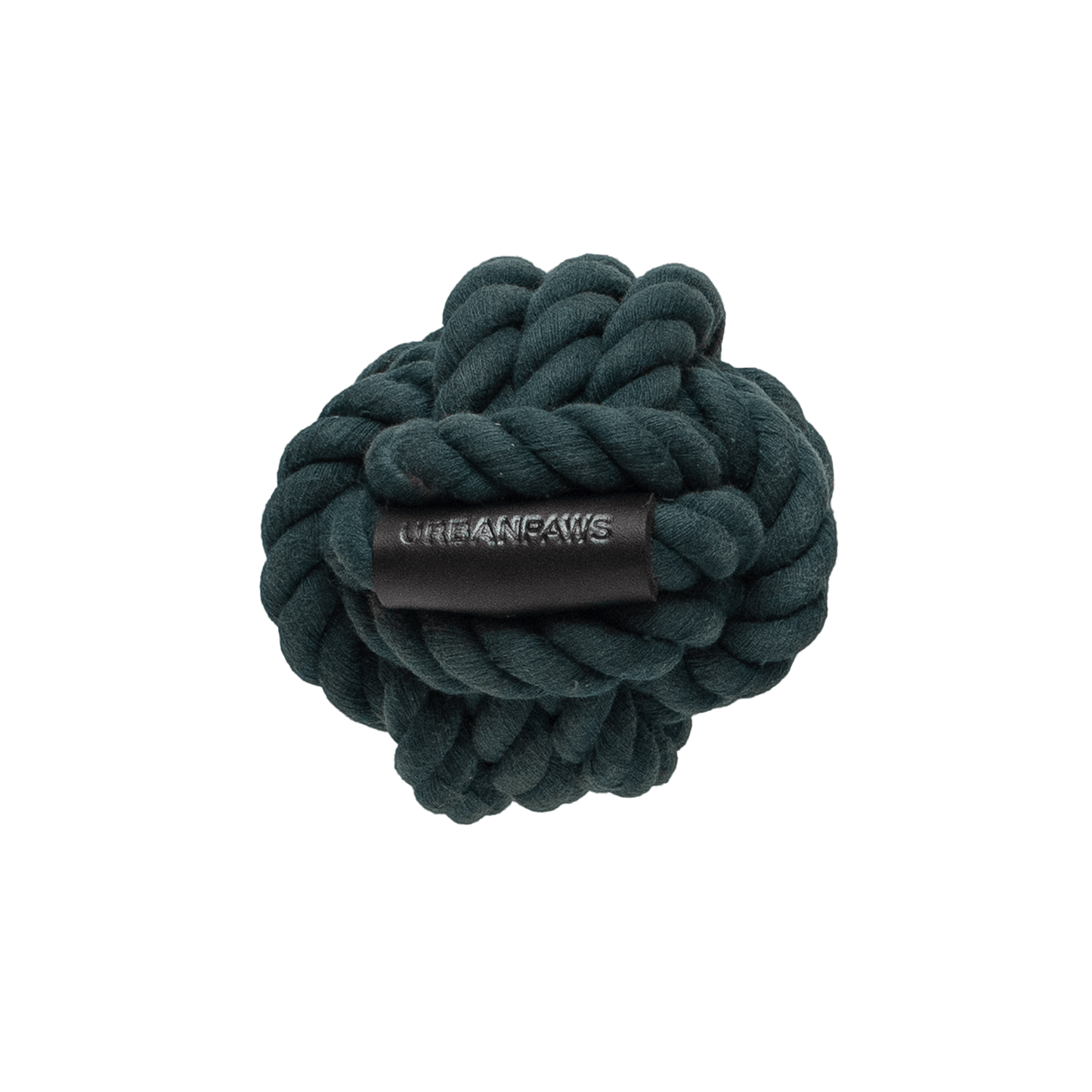 Rope Ball - Teal - Dog Ball - Urbanpaws