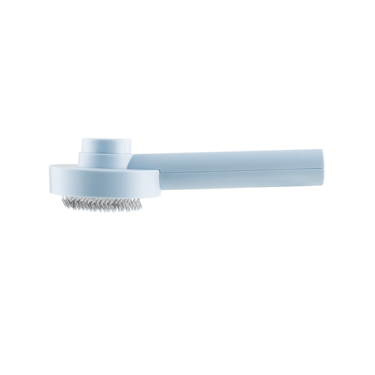Self Cleaning Slicker Brush Blue - Dog Brush - Urbanpaws