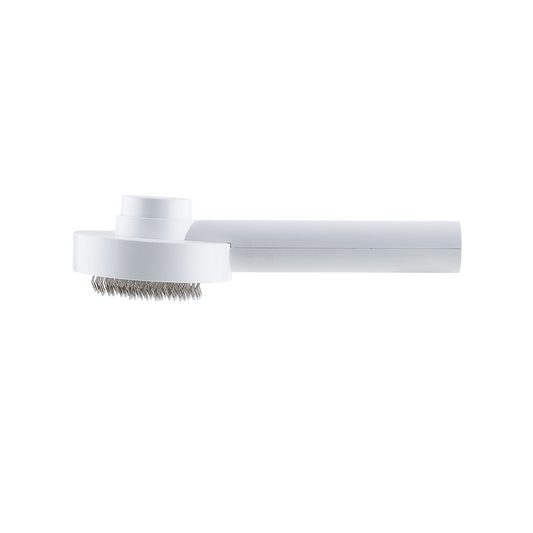 Self Cleaning Slicker Brush White - Dog Brush - Urbanpaws